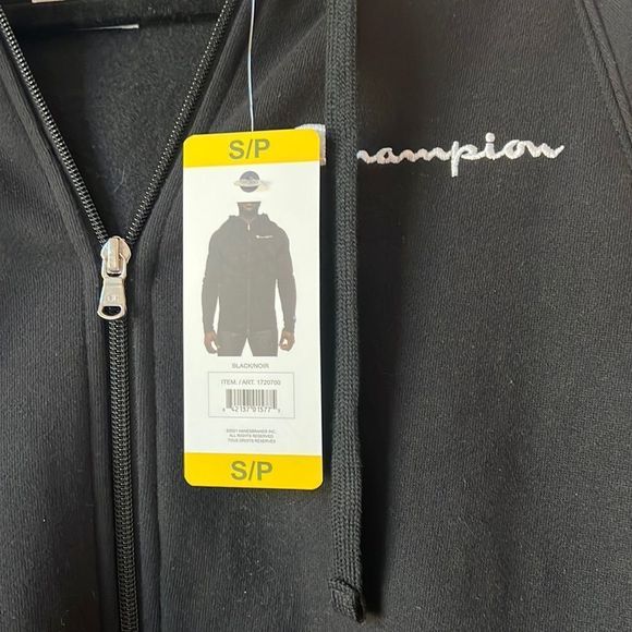 NWT CHAMPION Hoodie in Black - Picture 3 of 11